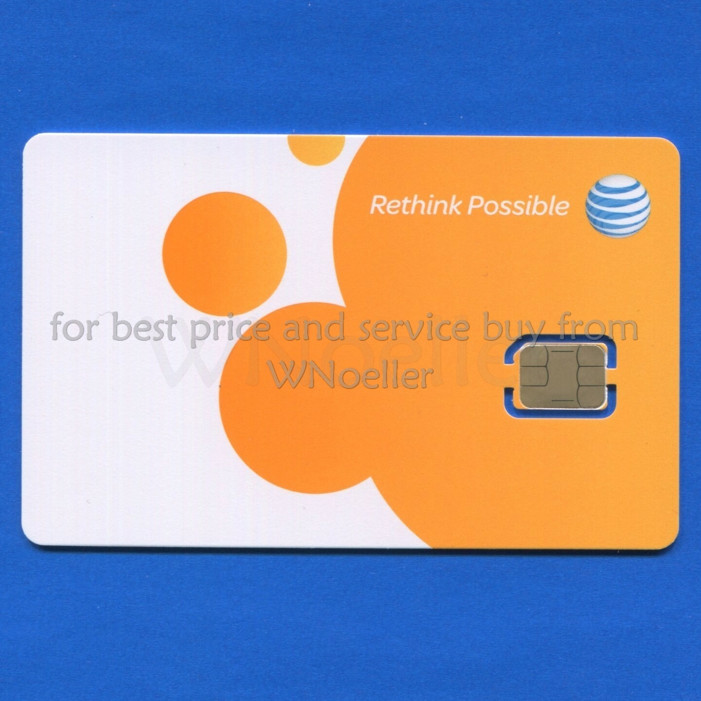 NEW Genuine AT&T Nano Sim Card • supports 4G LTE & 5G • Prepaid or Contract