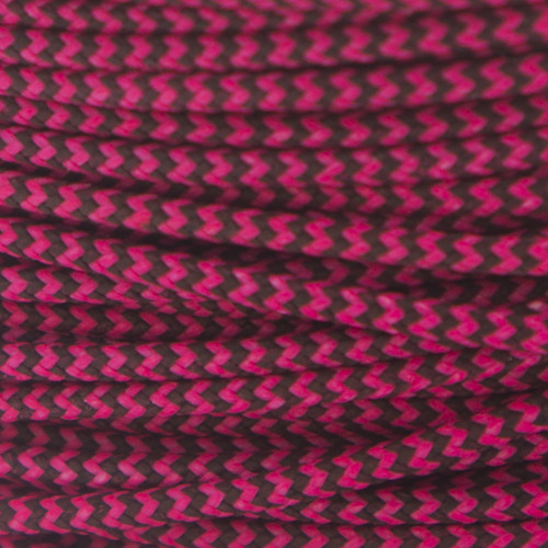 10' BCY Flo Pink & Black Speckled D Loop Material Bow String Bowstring Archery