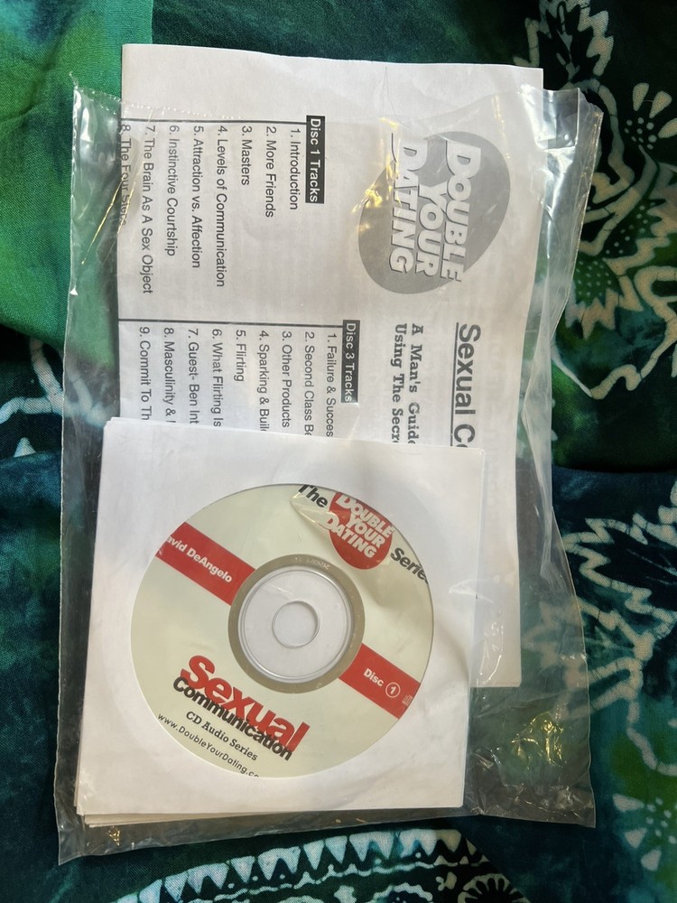 David DeAngelo Sexual Communication Backup CDs