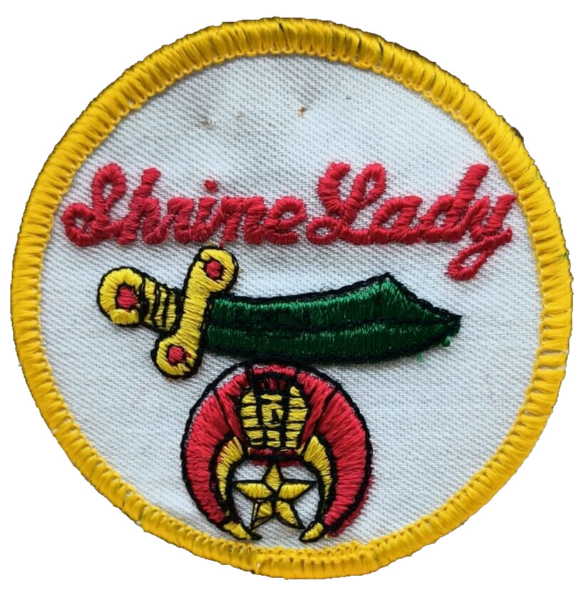 Shrine Lady Vintage Patch