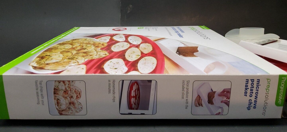 Pro Prep Solutions Potato Vegetable Chip Maker Baker Pan Tray With Mandolin