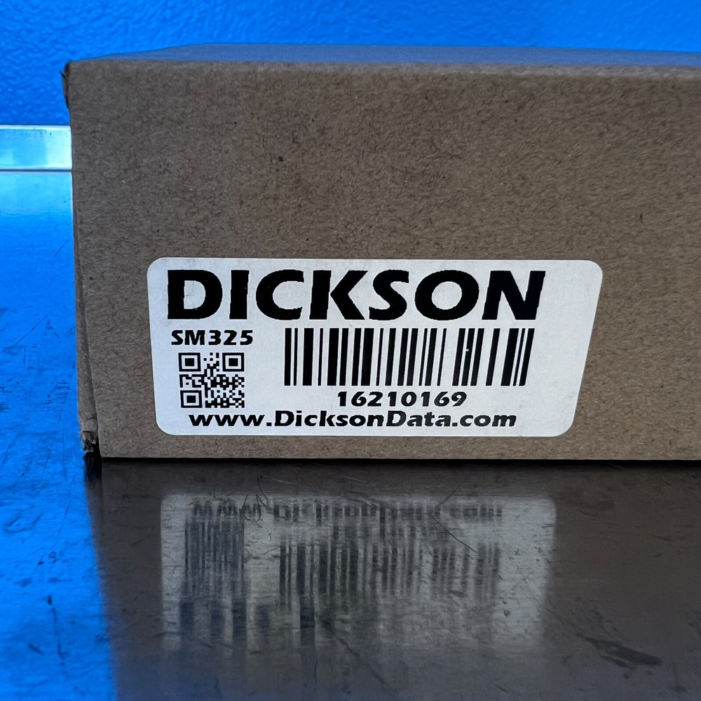DICKSON SM325 LCD Display Temperature Data Logger -300F to 2000F, 2 type K probe