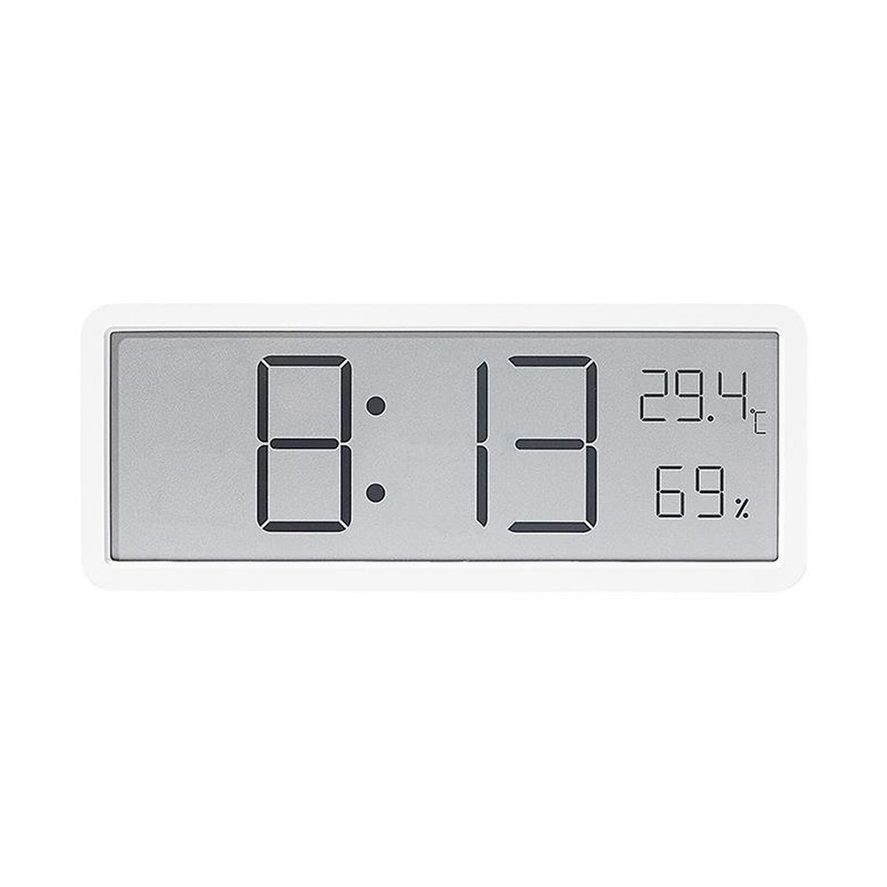 Digital LED Wall Clock Alarm Humidity Temperature Display Desktop Clock Large