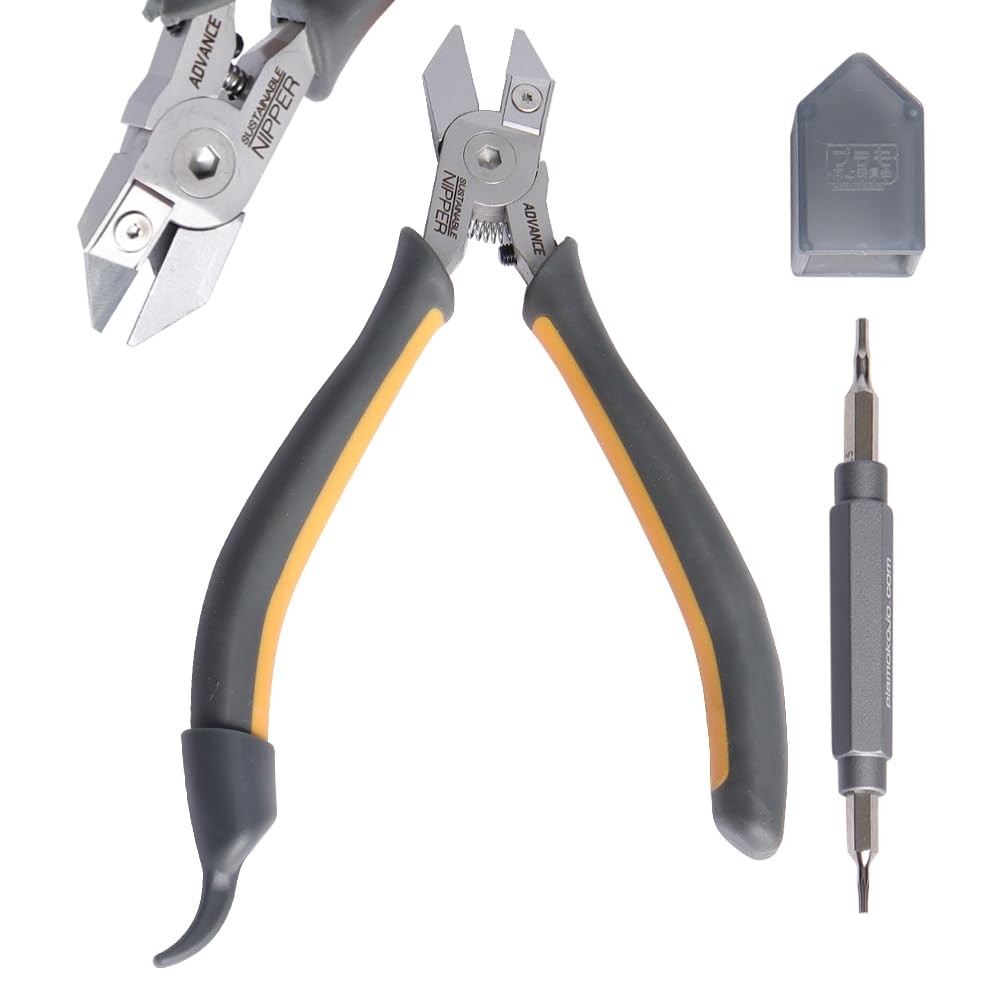 Model Nippers for DIY Model Building Replaceable Blade, Gundam Model Tools fo...