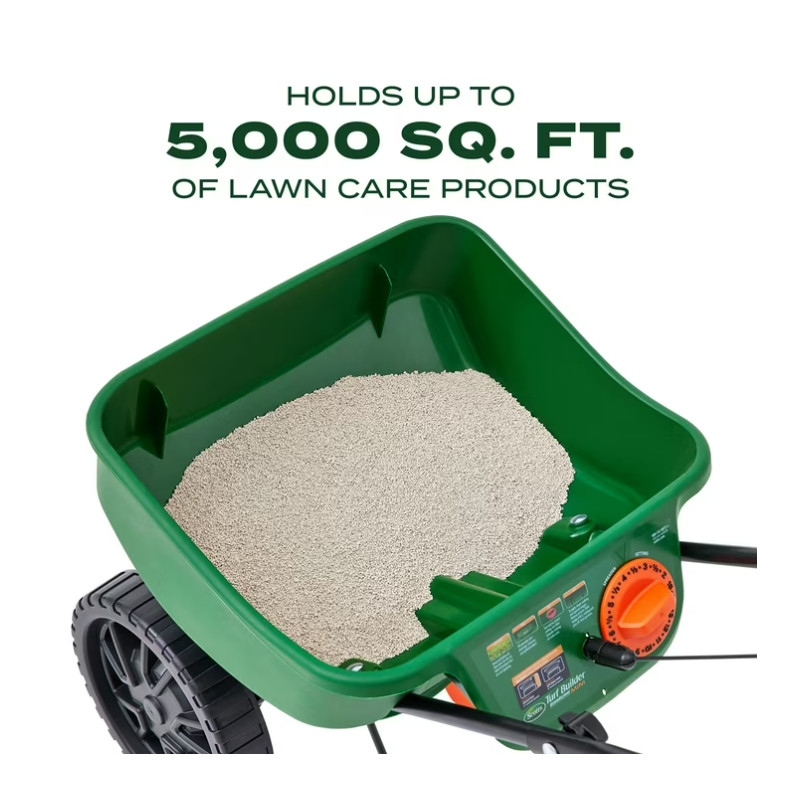 Scotts Turf Builder EdgeGuard Mini Broadcast Spreader