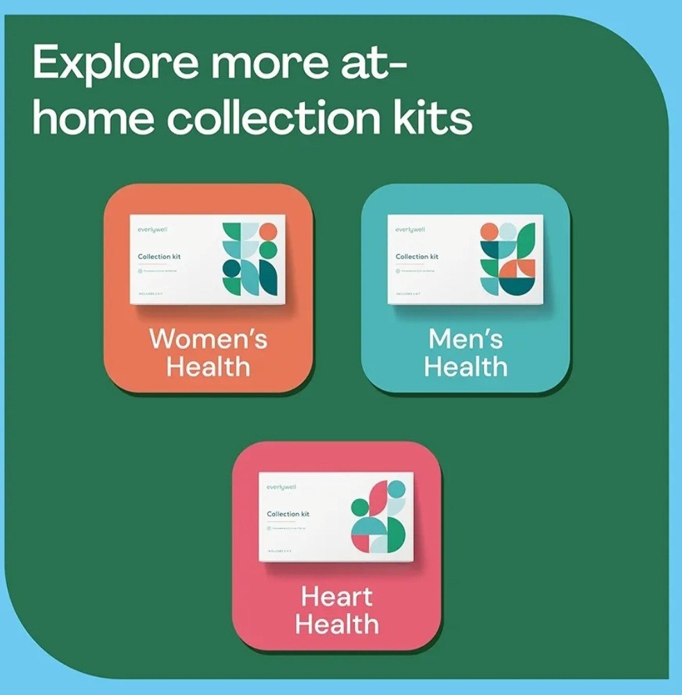 EverlyWell Food Sensitivity Comprehensive Self Test Kit - White (204 Count)