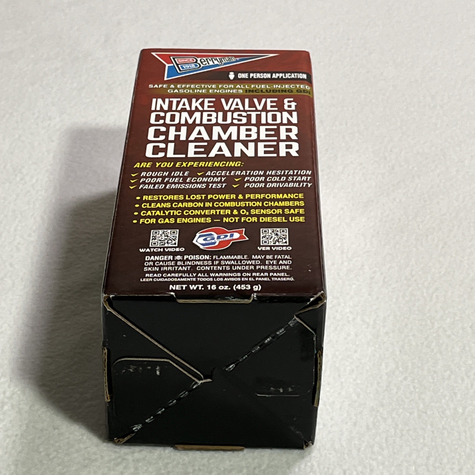 Berryman Products Intake Valve and Combustion Chamber Cleaner Spray Kit 2611