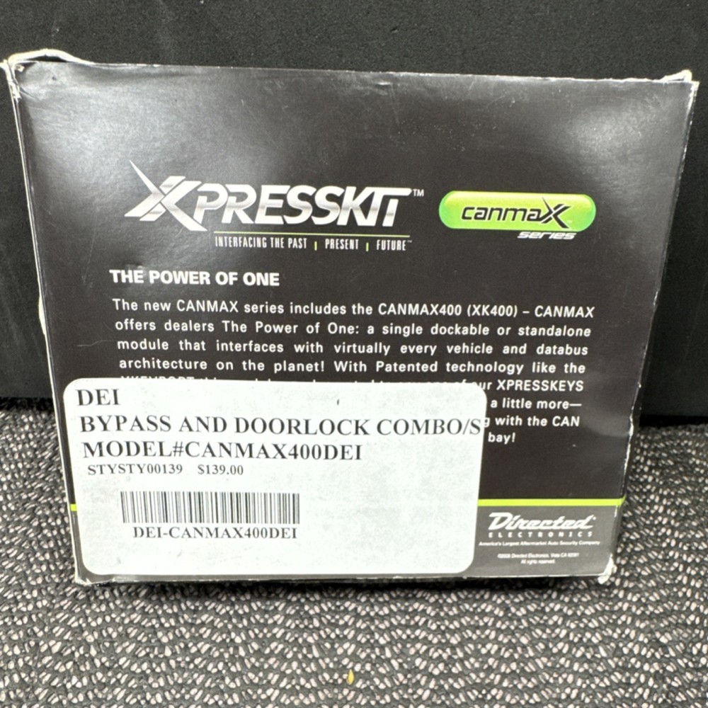 XpressKit CANMAX400DEI Interface Bypass Doorlock Combo XK-ALL Docking Module