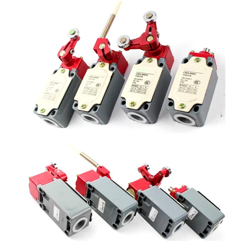 Stroke Limit Switch LXK3-20 1NO 1NC Momentary Micro-Motion Adjustable Roller Arm