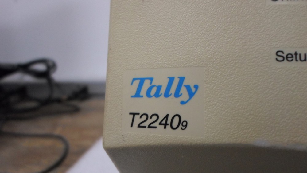 Tally T2240 T22409 T2240/9 Dot Matrix Printer TESTED