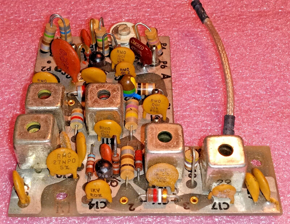 RF Oscillator IF Section PC Card High Quality for Item Restoration Parts Vintage