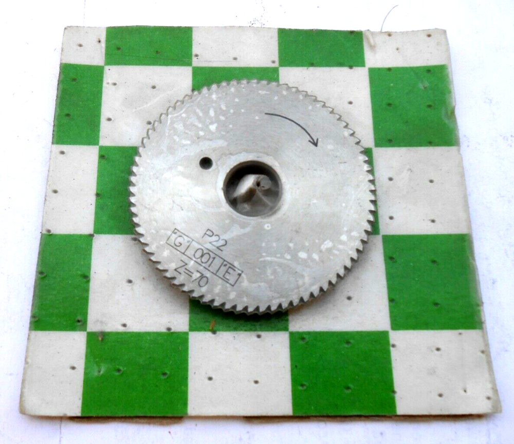 KEY MACHINE CUTTER P22 "G" 001 "E" Z=70
