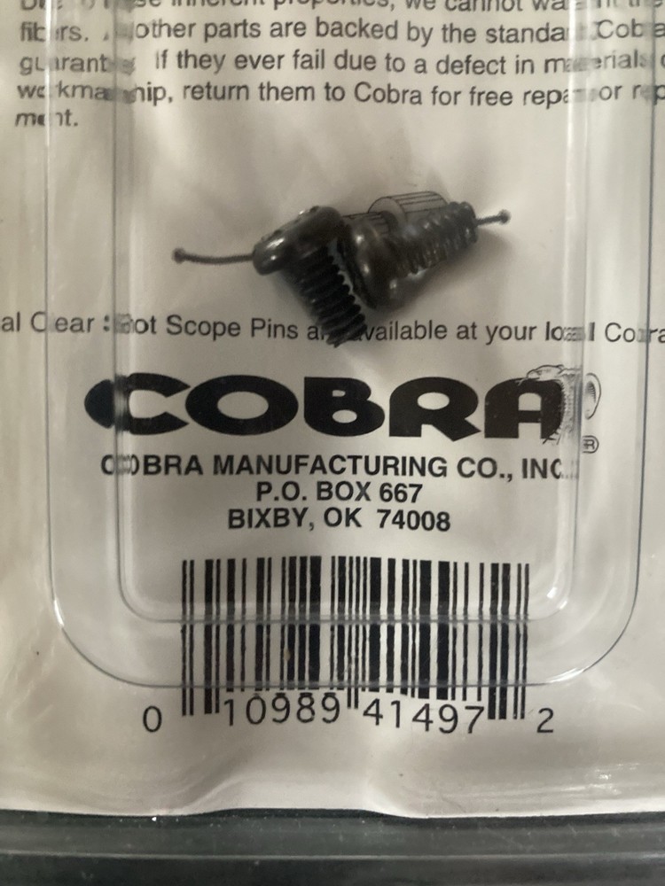 Cobra Clear Shot Scope C-414 Bow Sight