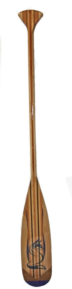 57" Handcrafted Beavertail style canoe paddle