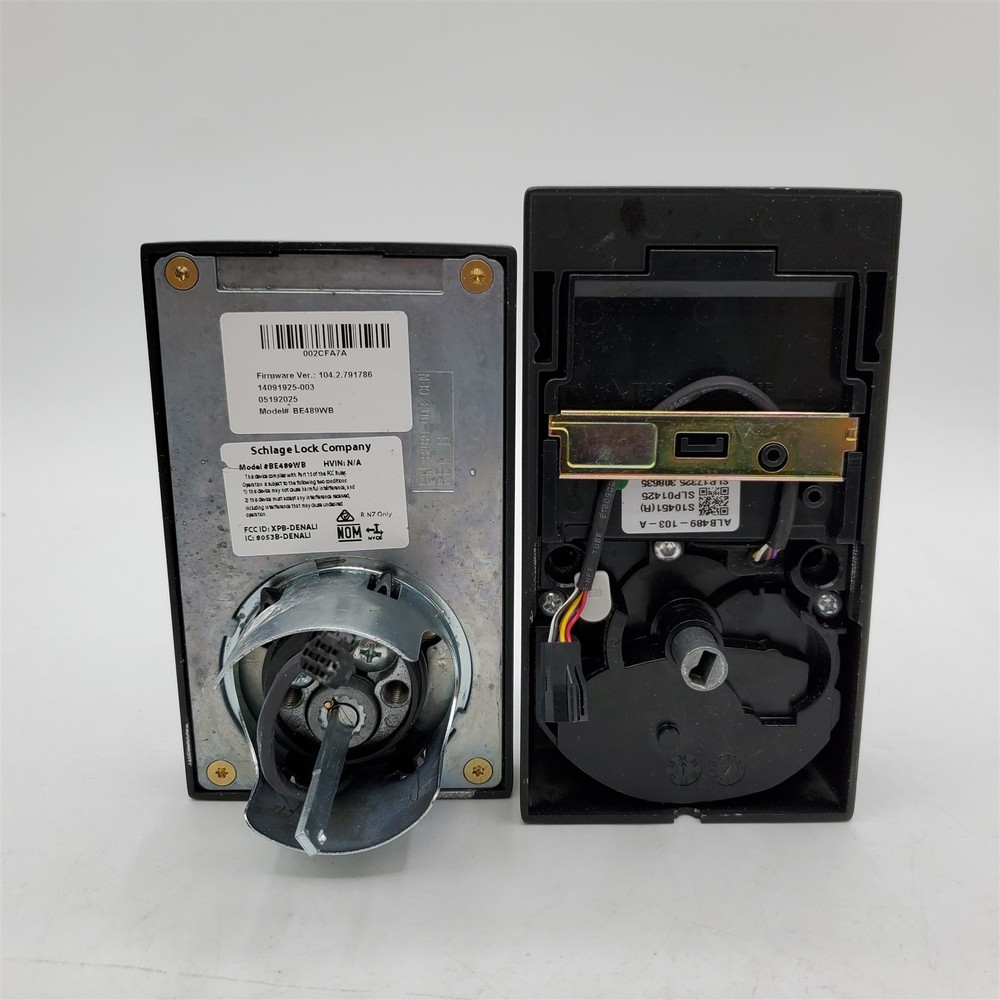 Schlage Encode Smart WiFi Deadbolt - Keyless Entry - Matte Black *NO KEYS*