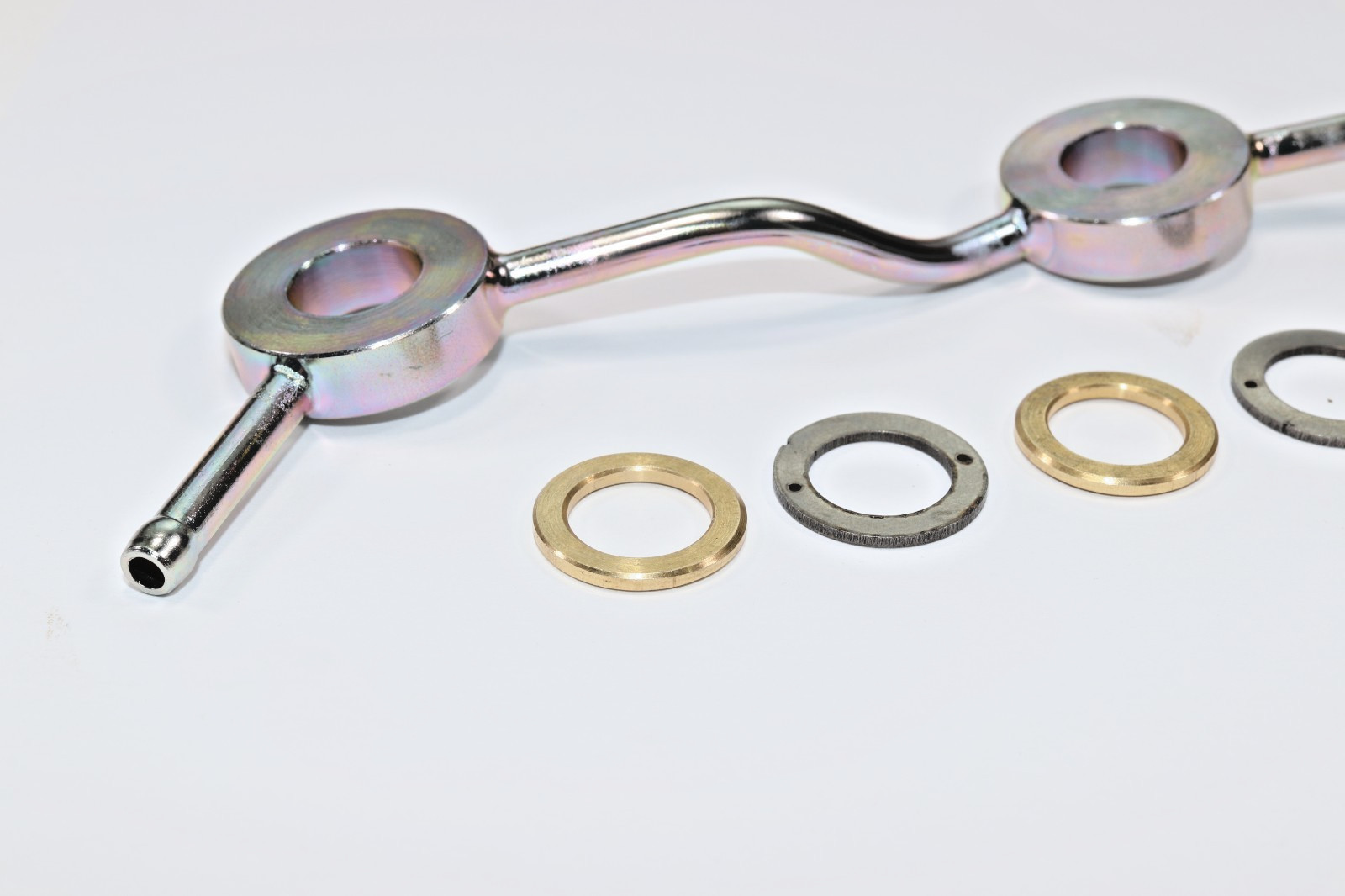 Kawasaki OEM Fuel Injection Nozzle Pipe Kit 32153-1194 w/ Washers & Gaskets