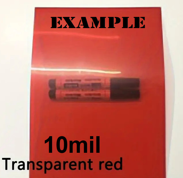 8"x8" Clear or Red Plastic Stencil - Celestial Sun Moon Star (SN91)