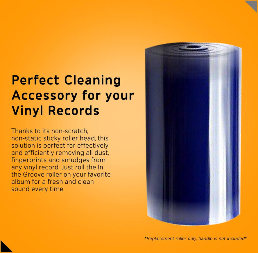 In the Groove Vinyl Record Cleaner Roller Replacement