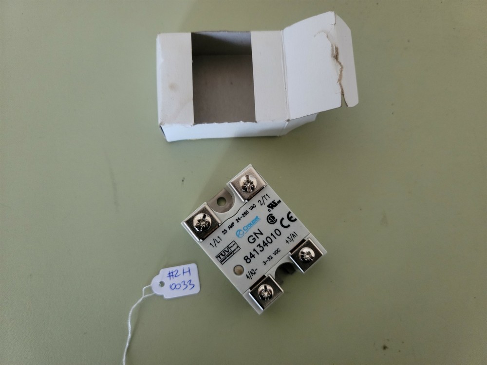 Crouzet GN 84134010 Solid State Relay 25Amp 24-280VAC - New