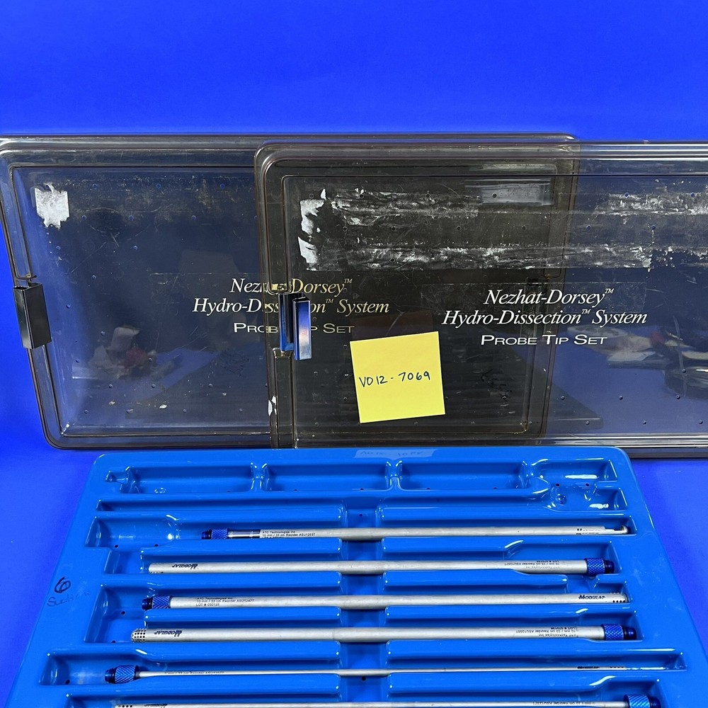 ATC Modulap 11 piece I/A Cannula Sets with Storage Cases