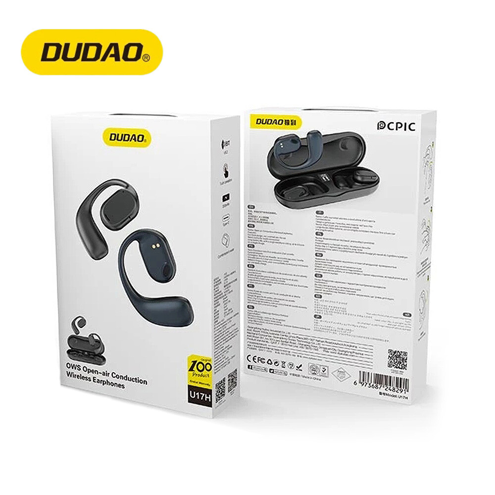 DUDAO U17H Bluetooth Wireless Earbud Ear Clip Bone Conduction Headphones Headset
