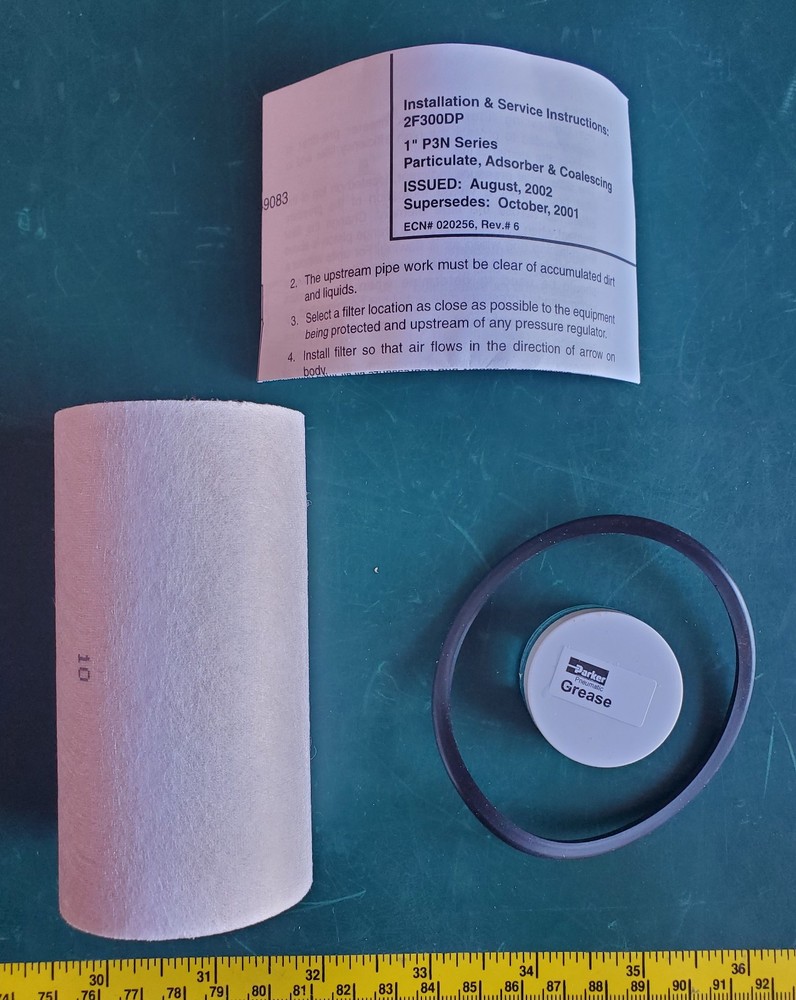 PARKER Grade 10 Replacement Element for Coalescing Filter P3NKA00ES9B