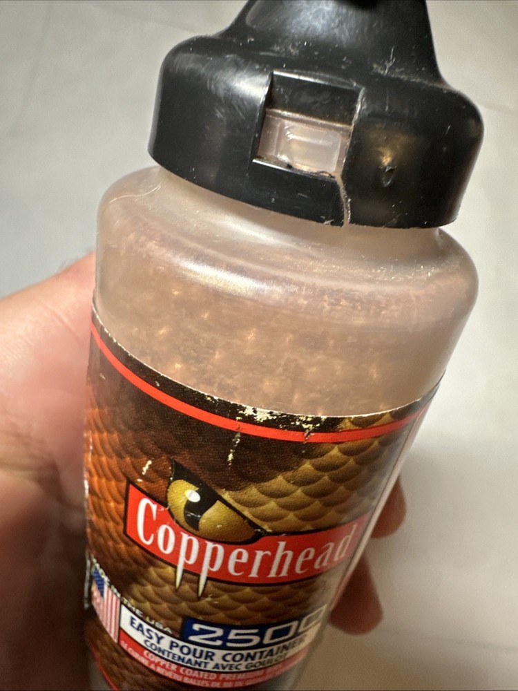 (#35). BBs - Premium Copperhead 2500 Count Copper Coated