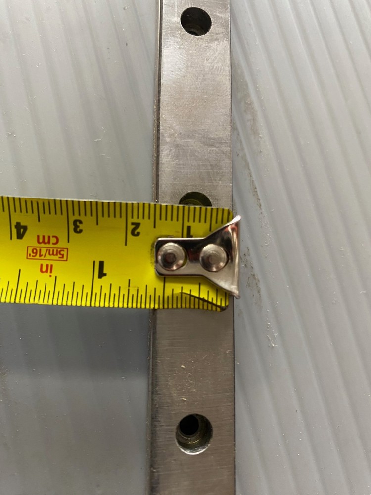 4 IKO LWL15CS SLIDE BLOCK WITH 55" LINEAR RAIL