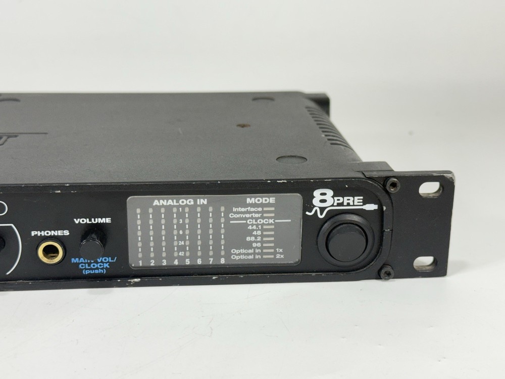 Motu 8Pre (8-Pre) Eight Mic Preamps - MIDI Firewire Audio Interface - WORK