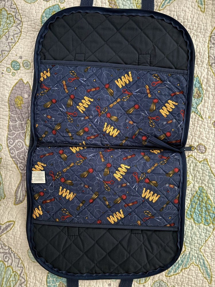 Sewing Thread, Needles Fabric Storage Carrying Case