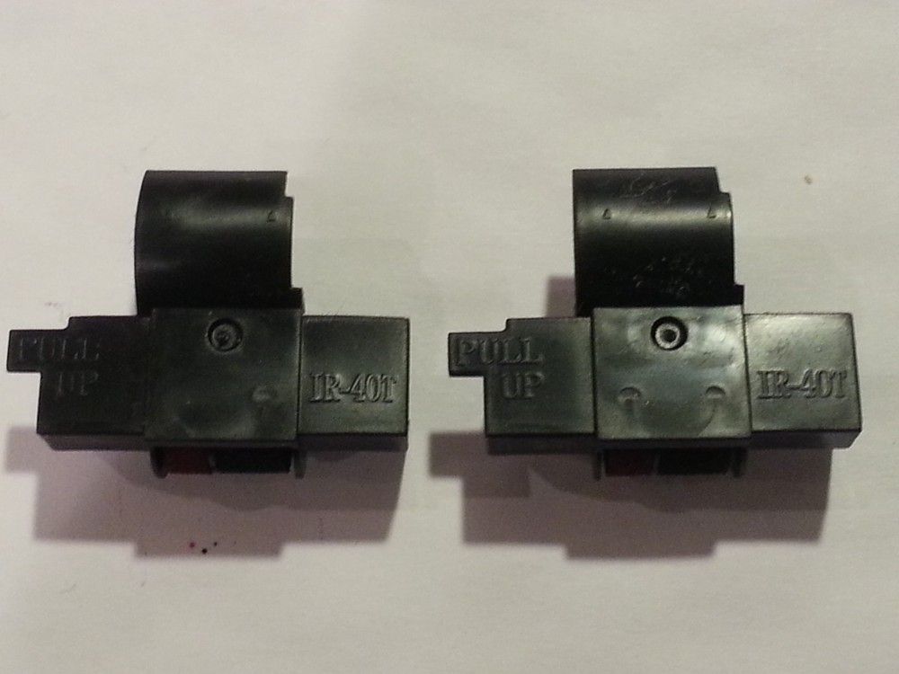 2 Pack! Sharp EL 1750 P Calculator Ink Rollers - TWO PACK!  FREE SHIPPING