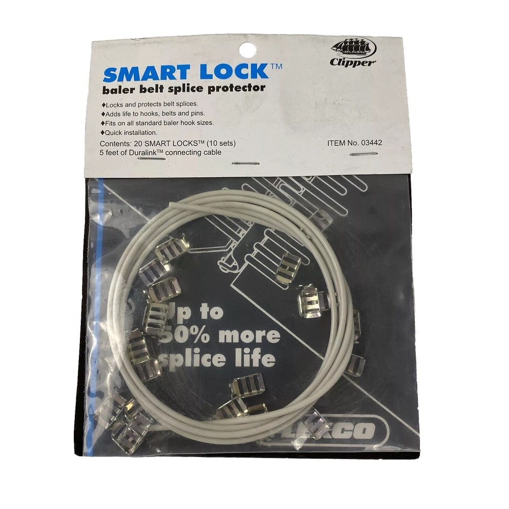 Smart Lock Baler Belt Splice Protector