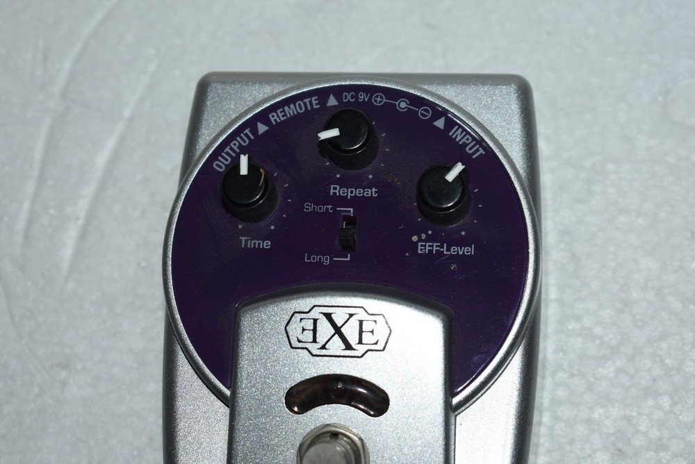 EXE Digital Delay Pedal Time Repeat EFF- Level DDY.10 Working As Seen