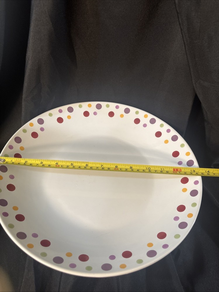 Very Large Pampered Chef Dots Platter
