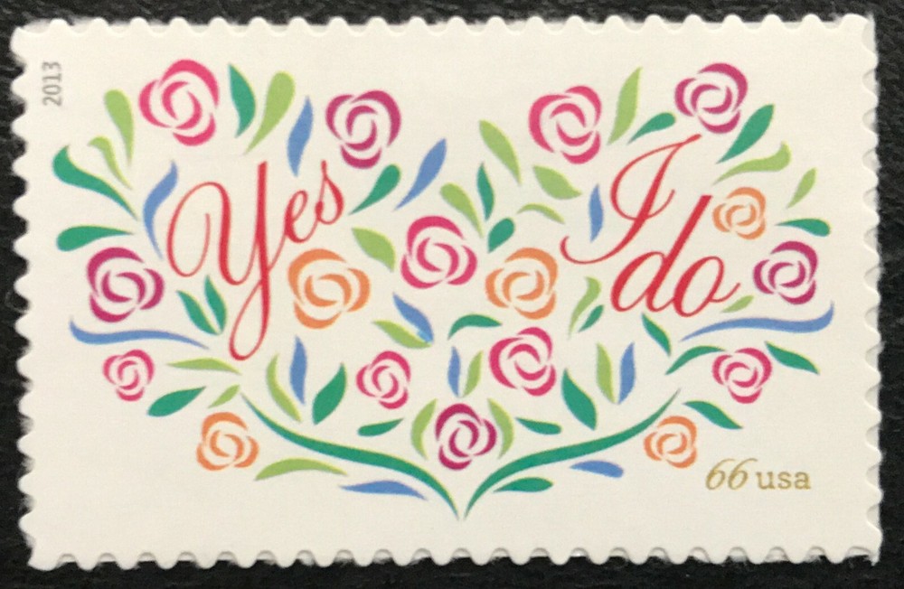 2013 Scott #4765 - 66¢ - WEDDING - YES I DO! - Single Mint NH