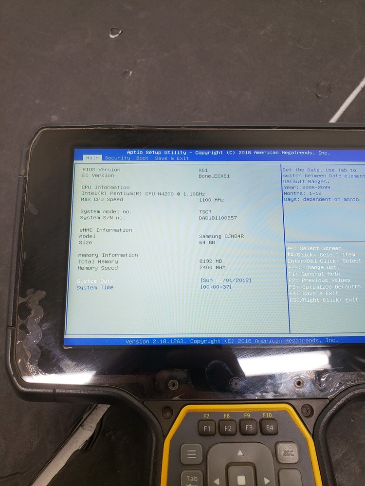 Trimble TSC7 GPS Data Collector * READ *