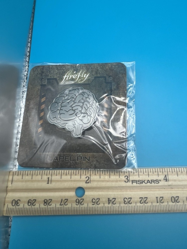 Lootcrate Firefly Brain Lapel Pin NEW