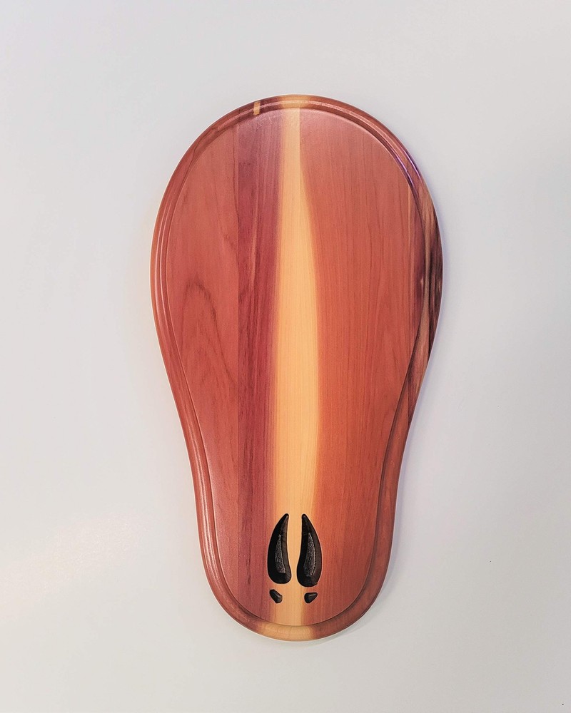 TTW Cedar Deer Track Skull Mount