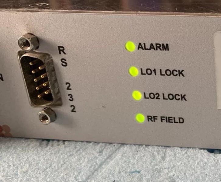 RECEIVER ELBER 5379 Mhz IF 70 Mhz DIGITAL PLL TESTED