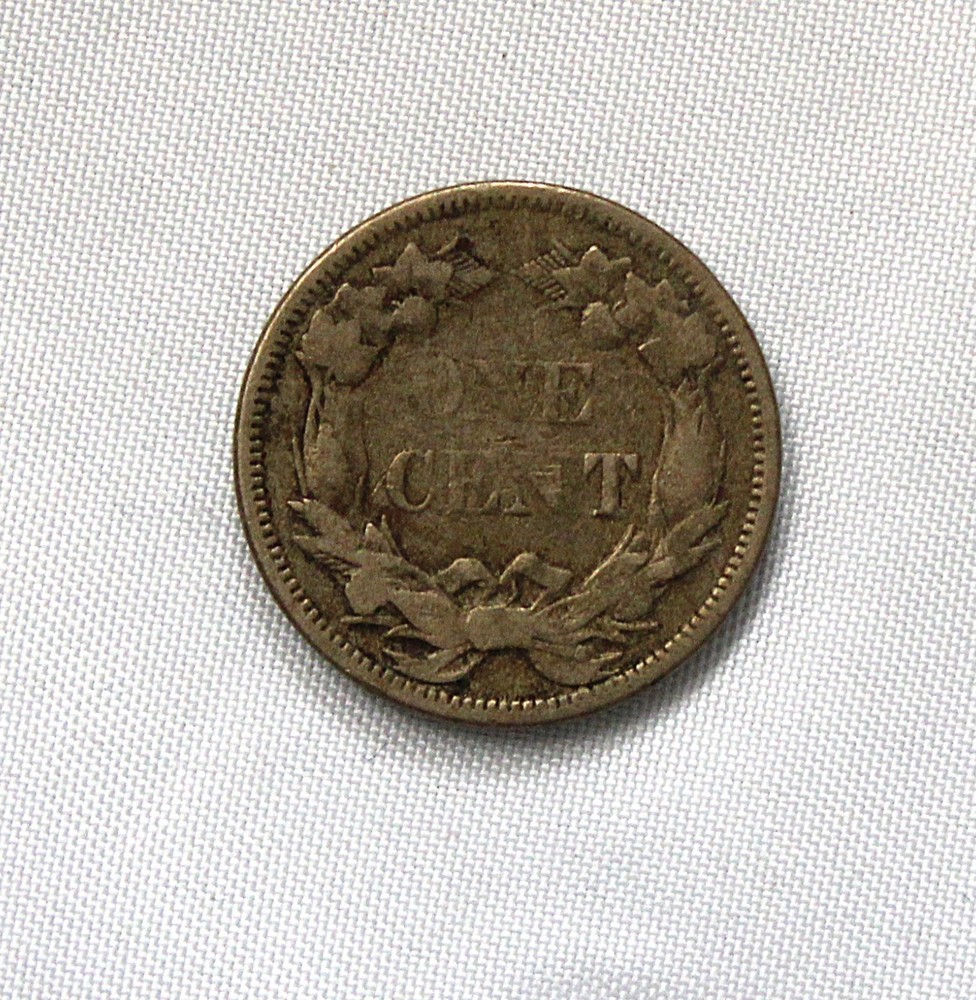 1858 Small Letter Flying Eagle Cent Very Fine Condition !!