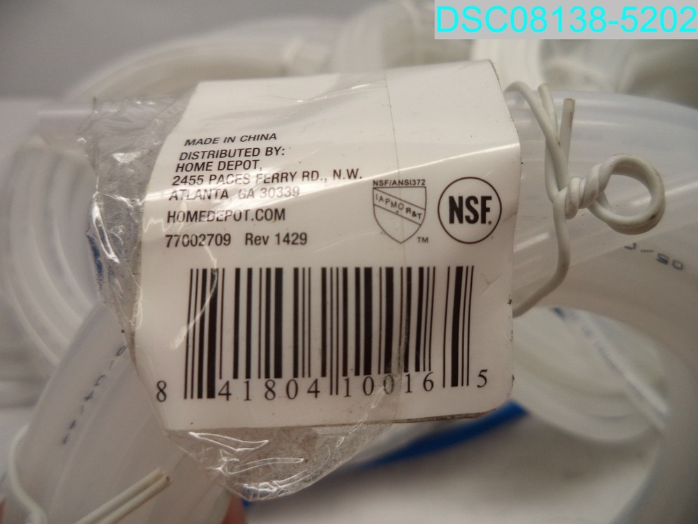QTTY=13: Ice Maker Water Supply Lines