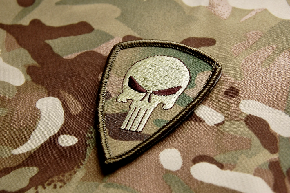 Multicam Skull Patch Australian Special Forces Afghanistan 2 Commando SOTG TF66