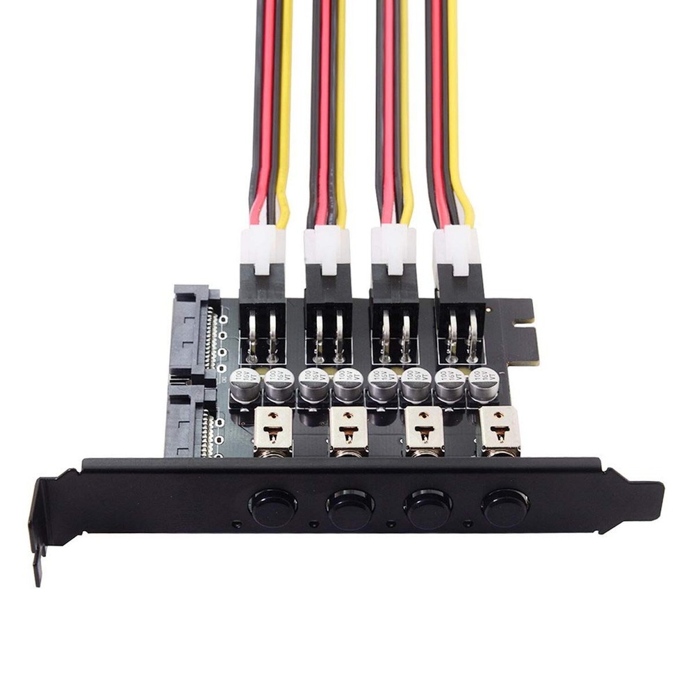 JSER 4 SATA Hard Disk Control System Intelligent Control Management System HD...