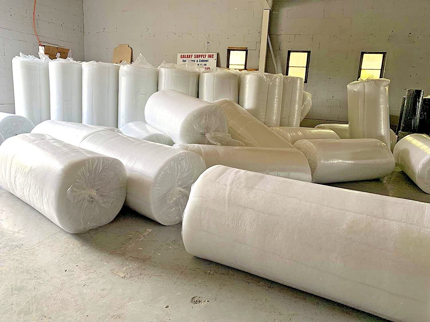 Bonded Dacron Polyester Batting, 1-1/4" x 30". Note: Thickness Is Before Vacuum