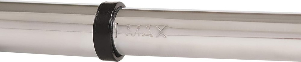 Chrome Adjustable Pull Up Bar - Comfortable Grip for Effective Home Workouts