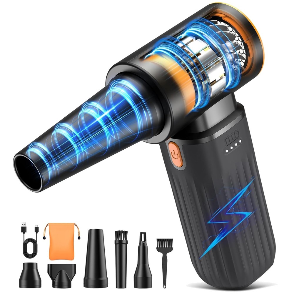 Mini Portable Air Duster - Fast Charging, Long Runtime