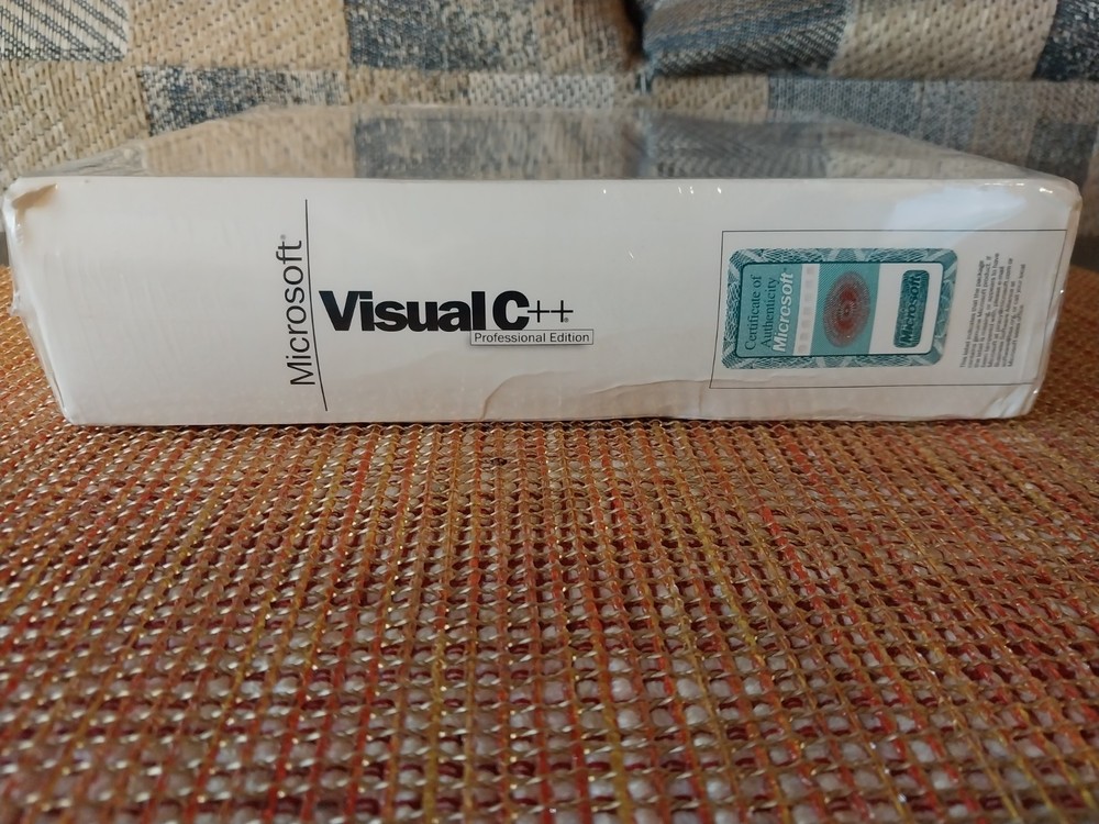 Microsoft Visual C++ 5.0 Professional Edition 1997 NEW, Factory Sealed