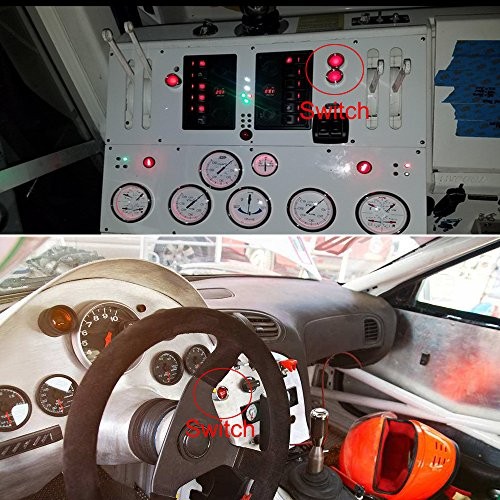 Start Engine Button car Dc 12v 50a Car Start Engine Button Light Switch Red