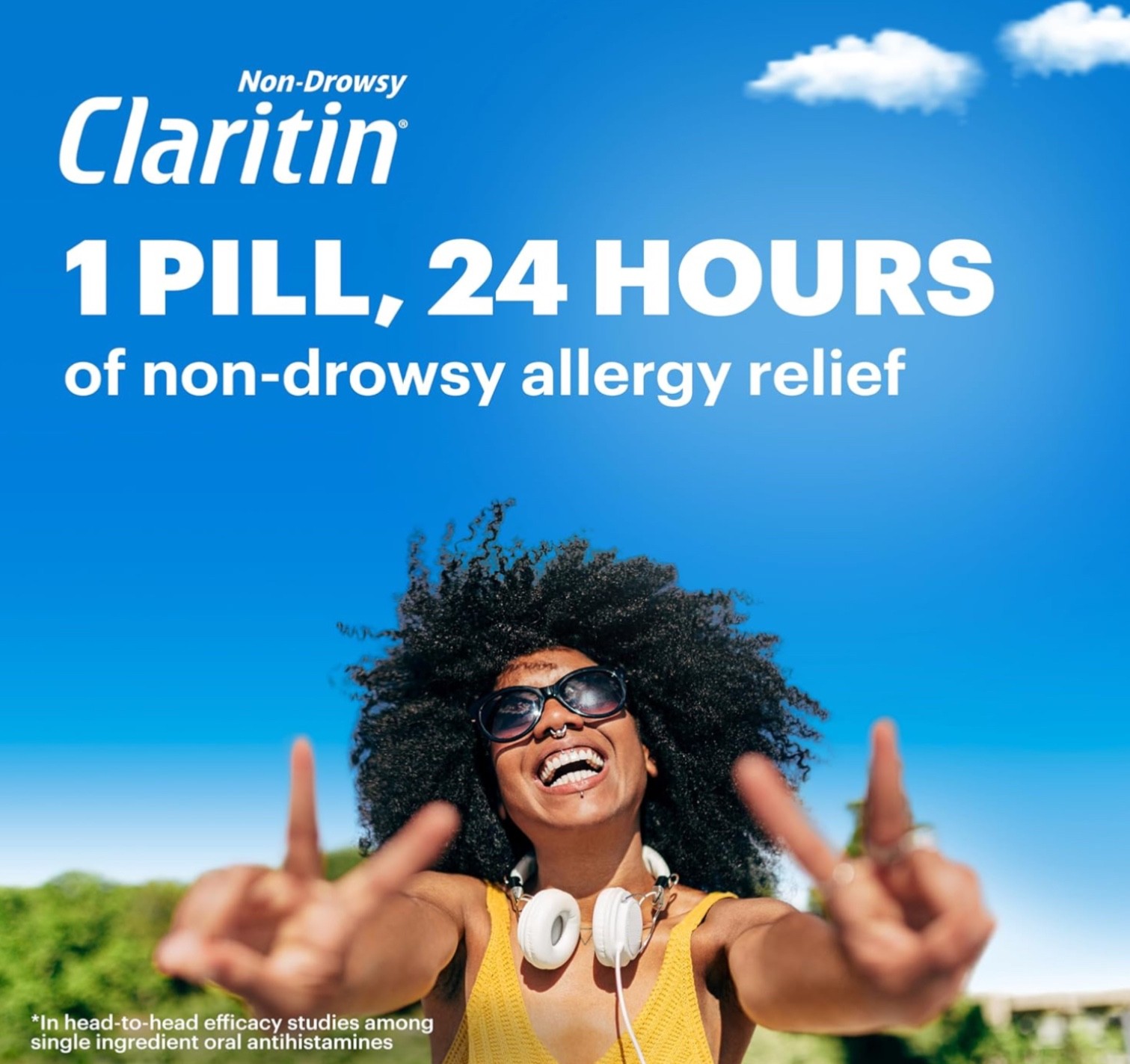 Claritin Allergy 24 Hour Non-Drowsy 115 Tablets Loratadine Expires 11/2027