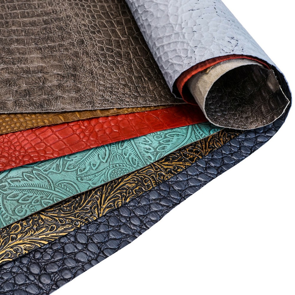 Limited Edition Assorted Luxury Embossed Leather Bundle Made by SLC - 30sqft